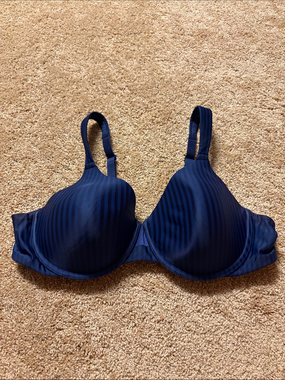 Playtex Navy Seamless T-Shirt Bra - Size 40B